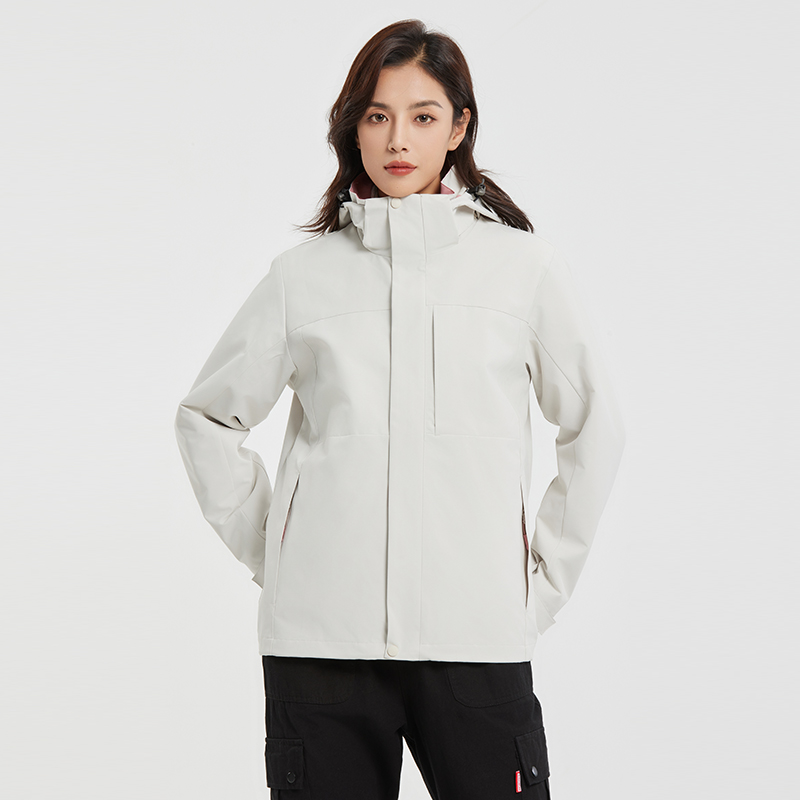 3-in-1 Waterproof Soft Shell Jacket with Detachable Fleece – Windproof & Warm