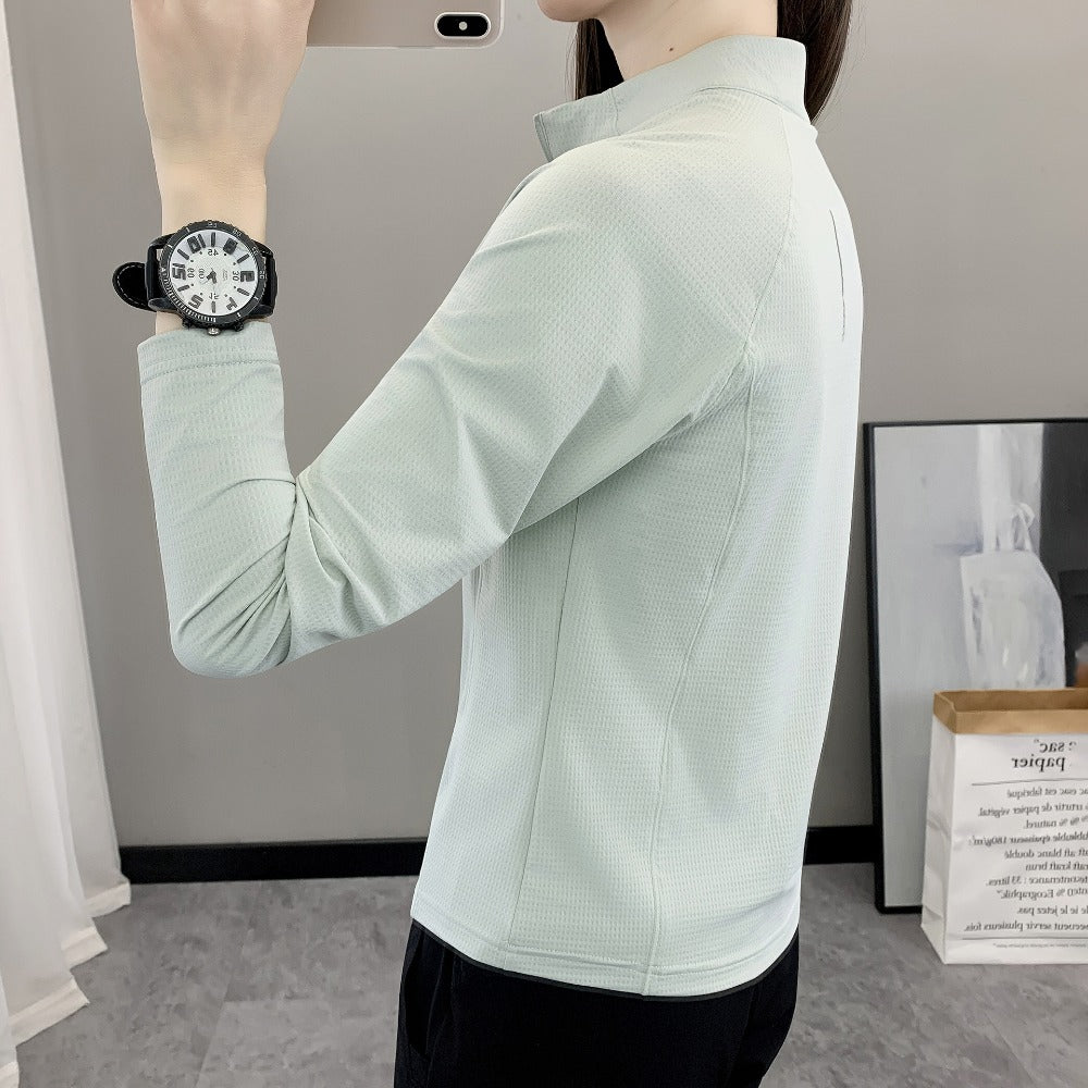 Women's Stand Collar Quick-Dry Top