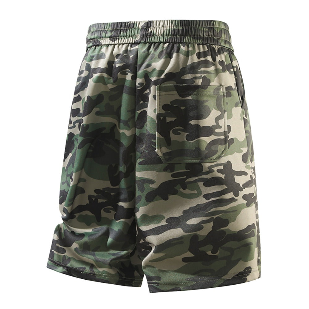 Unisex Camo 5-Pocket Shorts