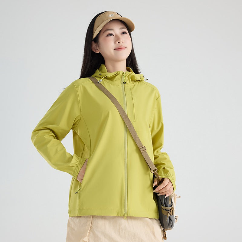 Unisex Ice Silk Cooling Sun Hoodie | UPF50+ Breathable Stretch | Outdoor Fishing Hiking Skin Coat