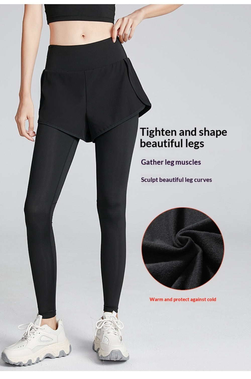Women's Fleece-Lined Yoga Pants