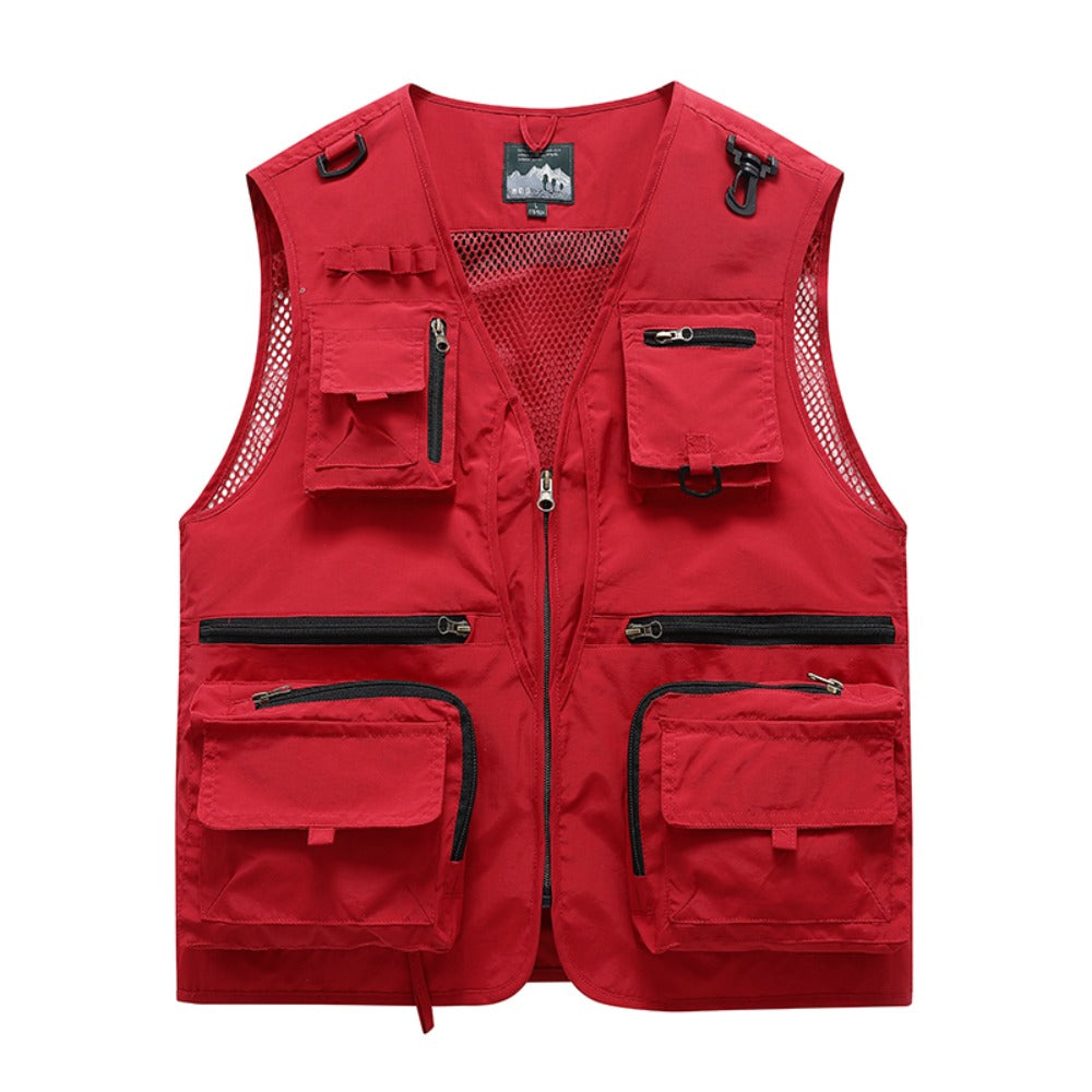 Men's Mesh Utility Vest
