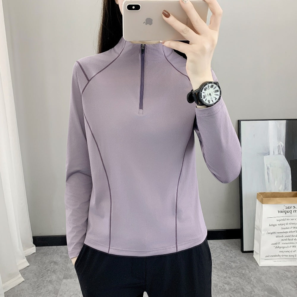 Women's Casual Quick-Dry Long Sleeve Tee