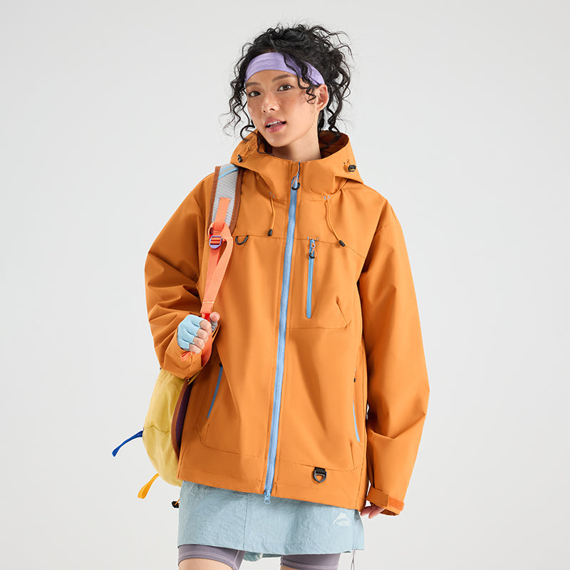 Couple's Windbreaker Jacket - Outdoor Mountain Hiking Coat, Trendy Casual & Unisex