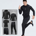 Men's 5-Piece Workout Clothes Set