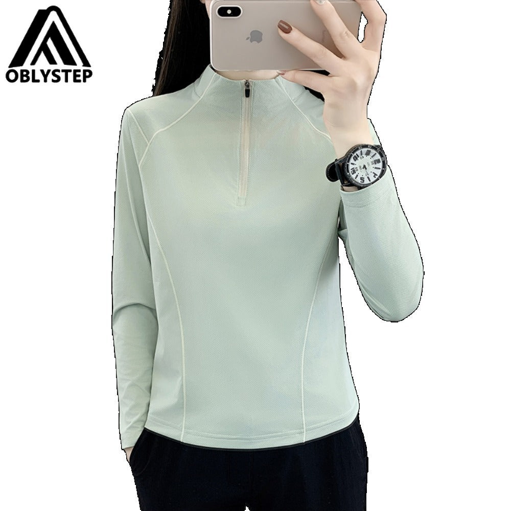 Women's Casual Quick-Dry Long Sleeve Tee