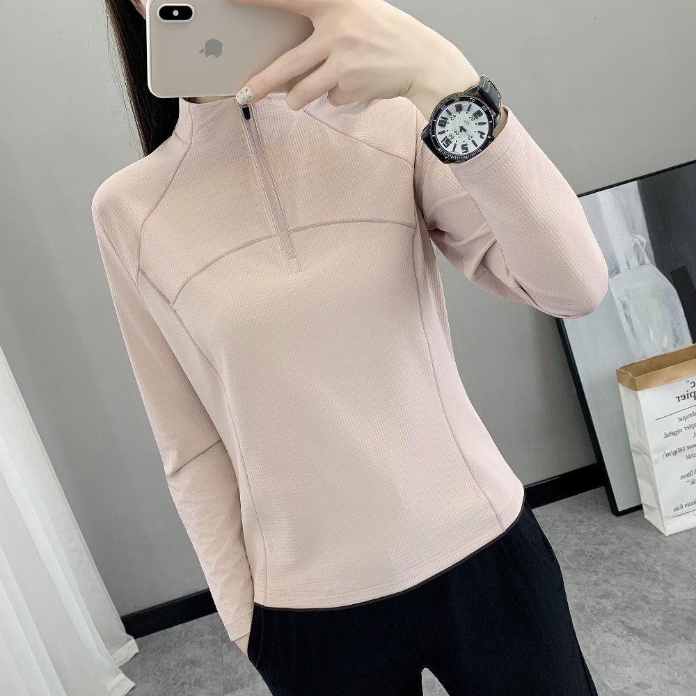 Women's Stand Collar Quick-Dry Top