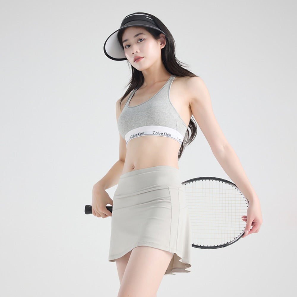 Women's Ice-Feel Faux 2-in-1 Skort