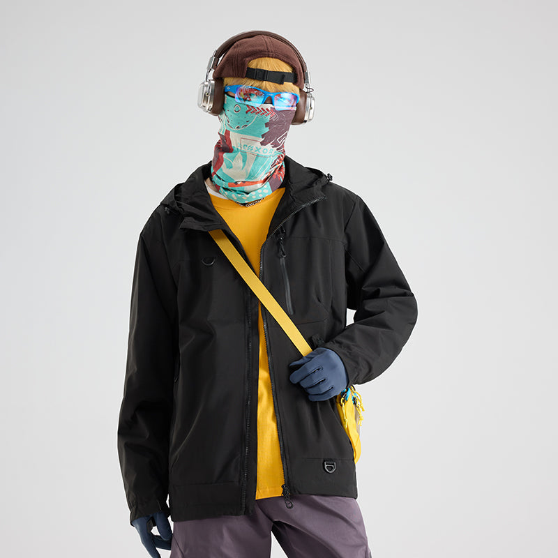 Couple's Windbreaker Jacket - Outdoor Mountain Hiking Coat, Trendy Casual & Unisex