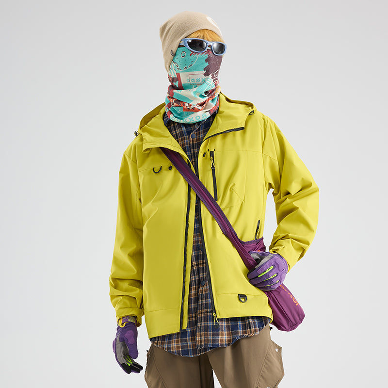 Couple's Windbreaker Jacket - Outdoor Mountain Hiking Coat, Trendy Casual & Unisex