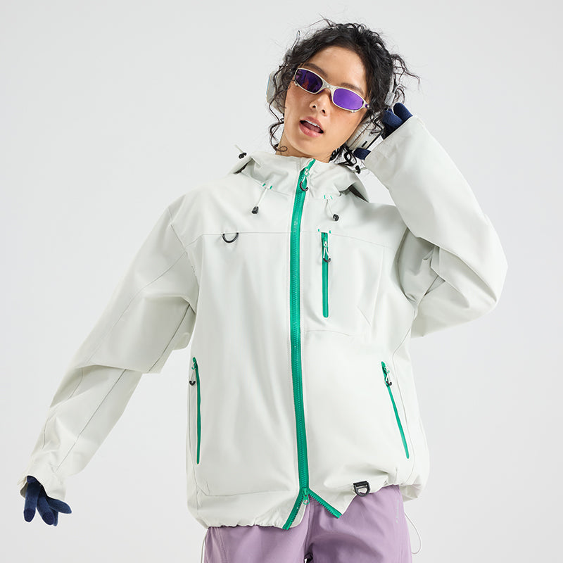 Couple's Windbreaker Jacket - Outdoor Mountain Hiking Coat, Trendy Casual & Unisex
