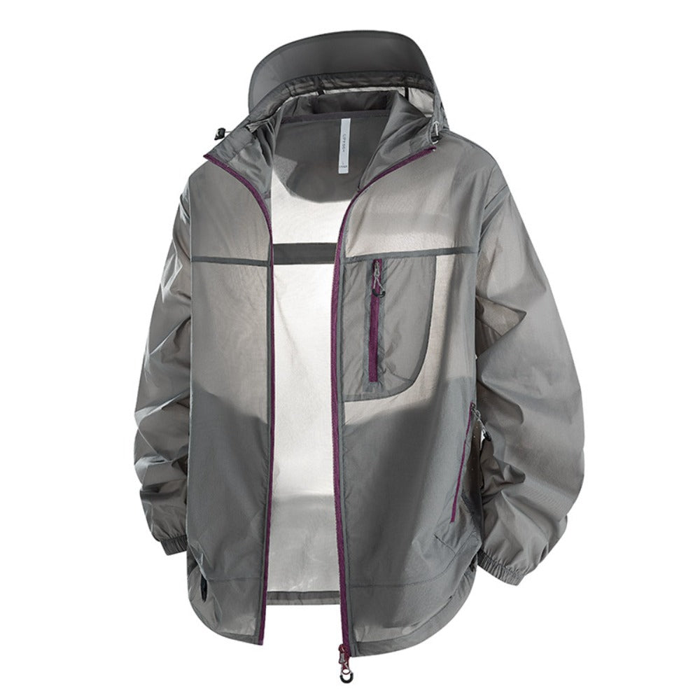 Unisex UPF50+ Hooded Skin Jacket