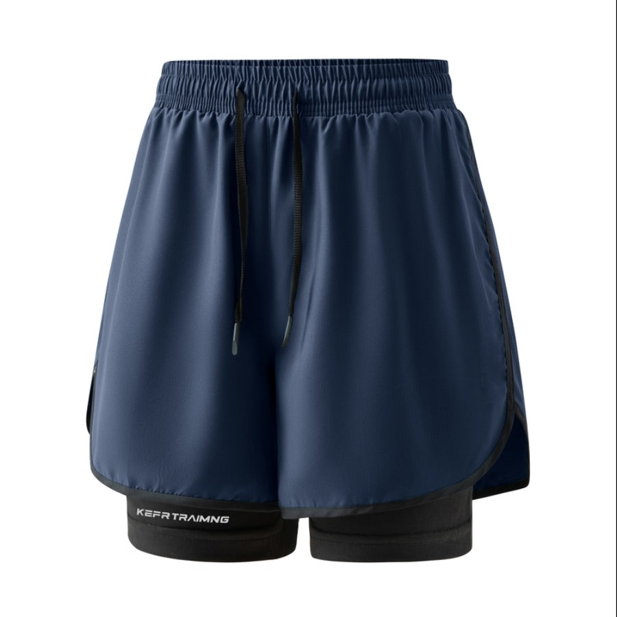 Unisex Anti-Exposure 2-in-1 Shorts