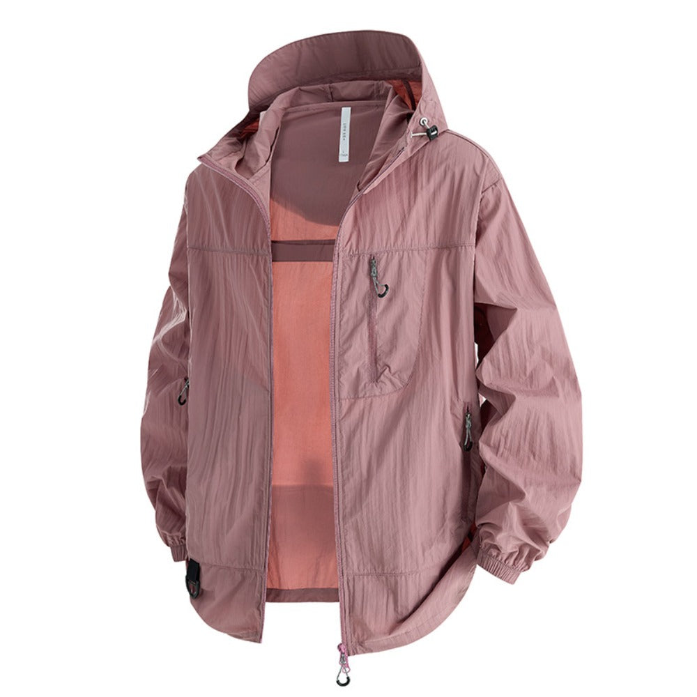 Unisex UPF50+ Hooded Skin Jacket