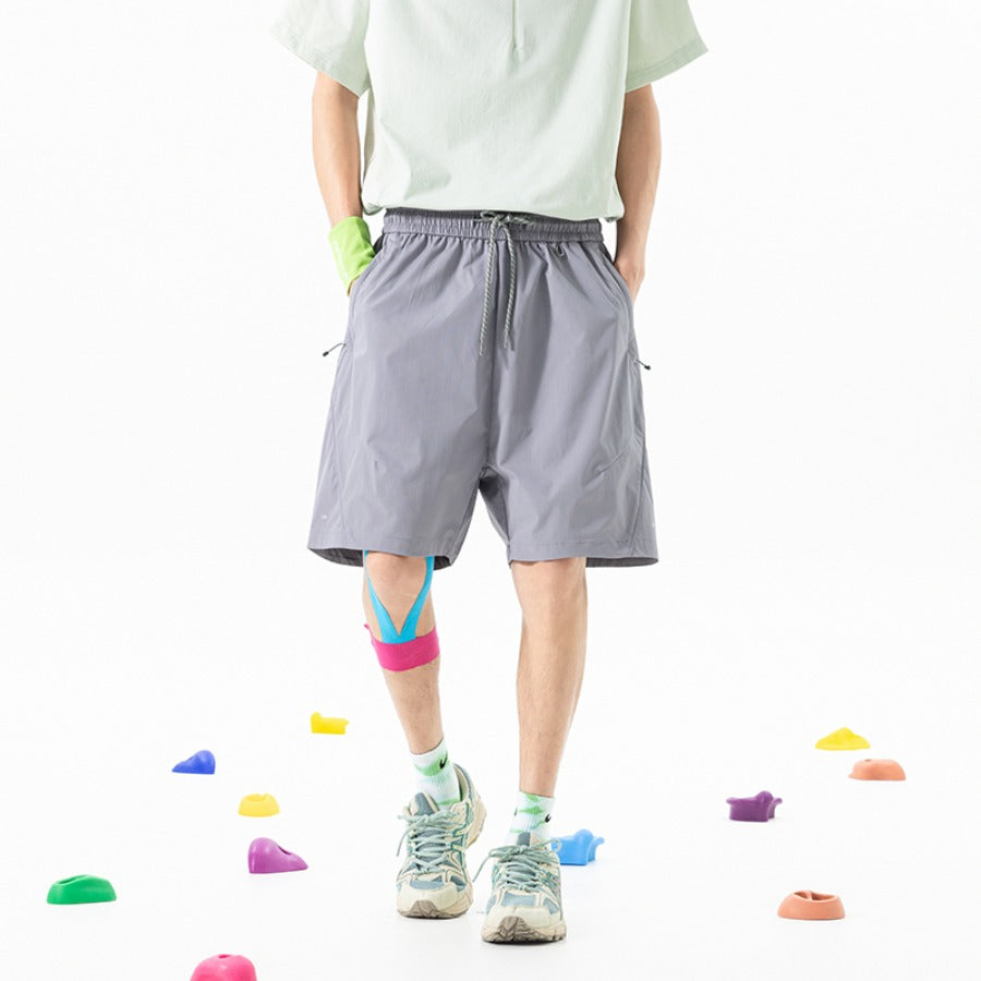 Men's Sand Straight Casual Shorts