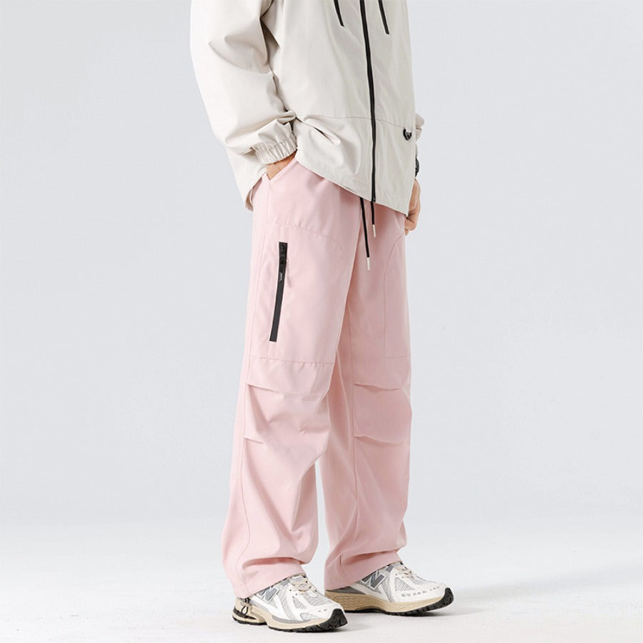 Unisex Waterproof Ruffle Cargo Pants