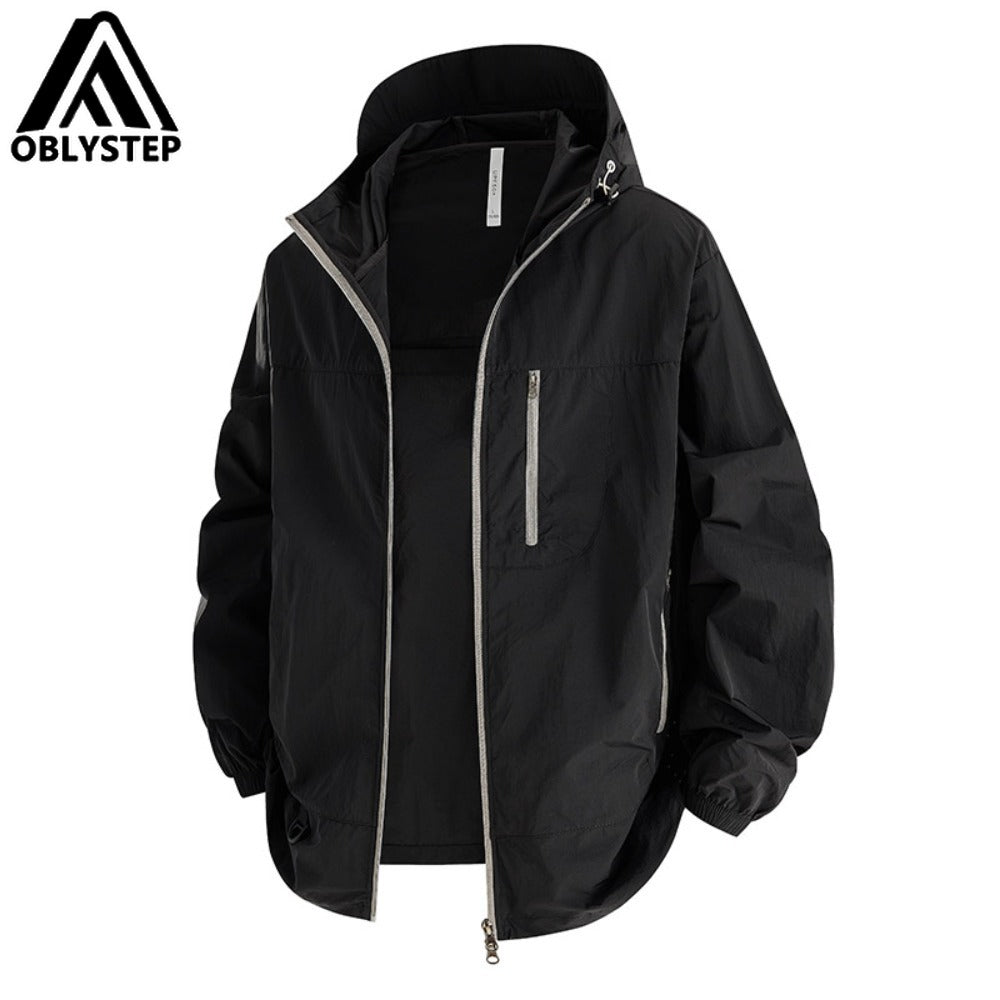 Unisex UPF50+ Hooded Skin Jacket
