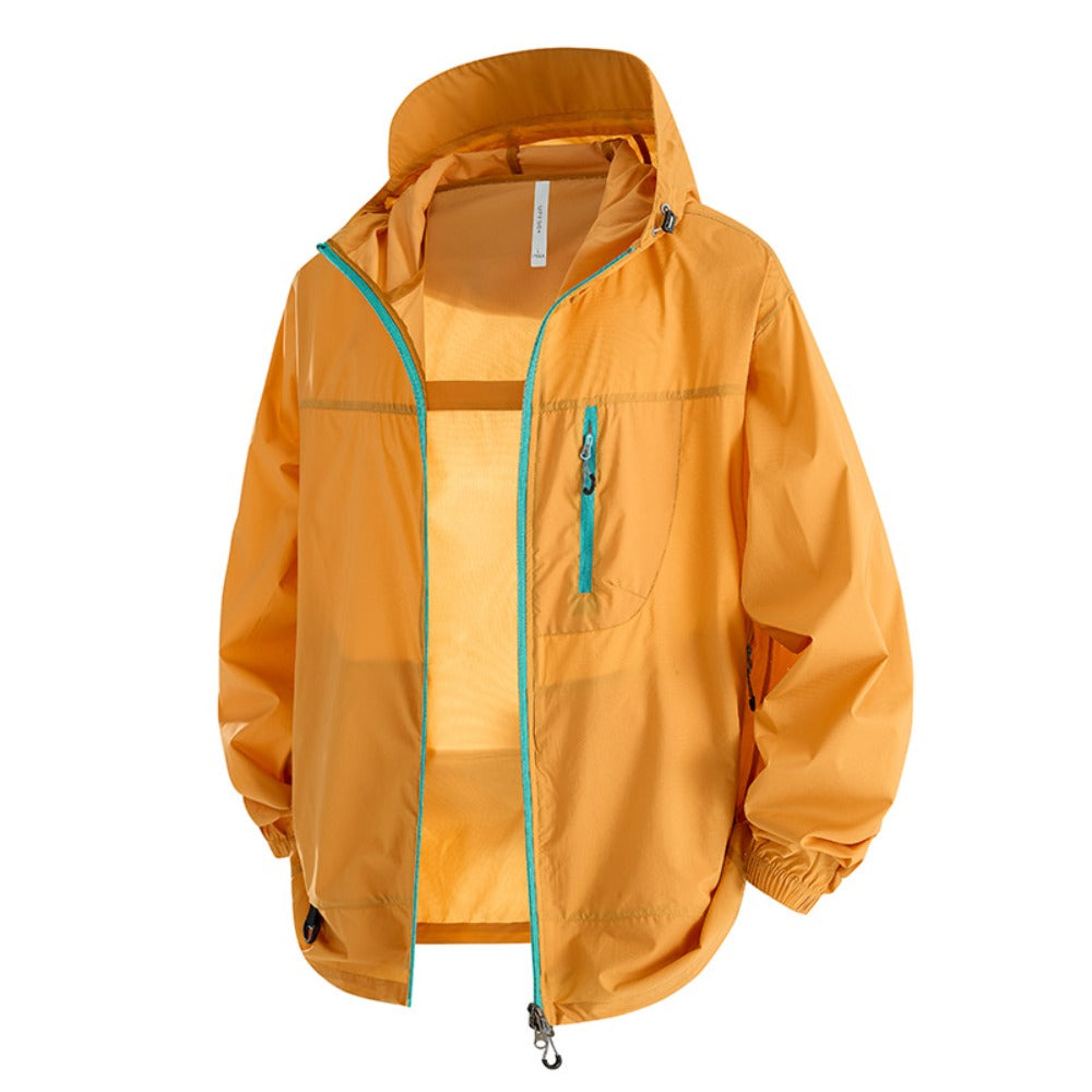 Unisex UPF50+ Hooded Skin Jacket