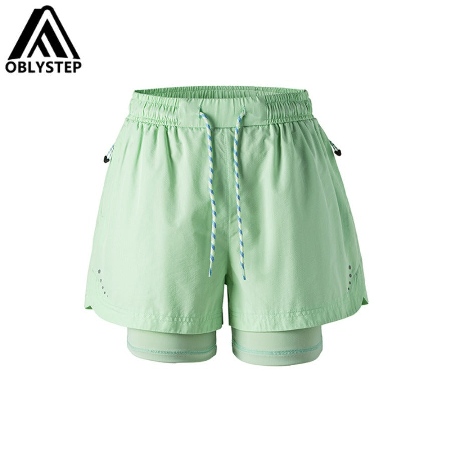 Women's 2-in-1 Quick-Dry Shorts