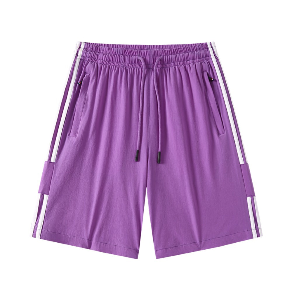 Unisex Ice-Silk Stretch Pants