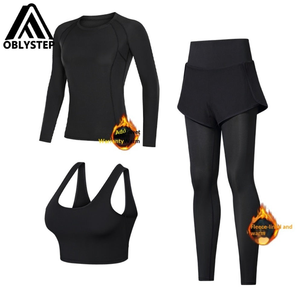 Women's High-Stretch Yoga Set