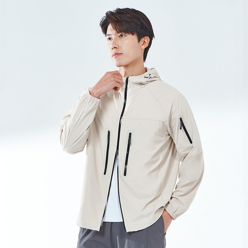 Unisex Ice Silk Sun Jacket | UV Protection & Waterproof