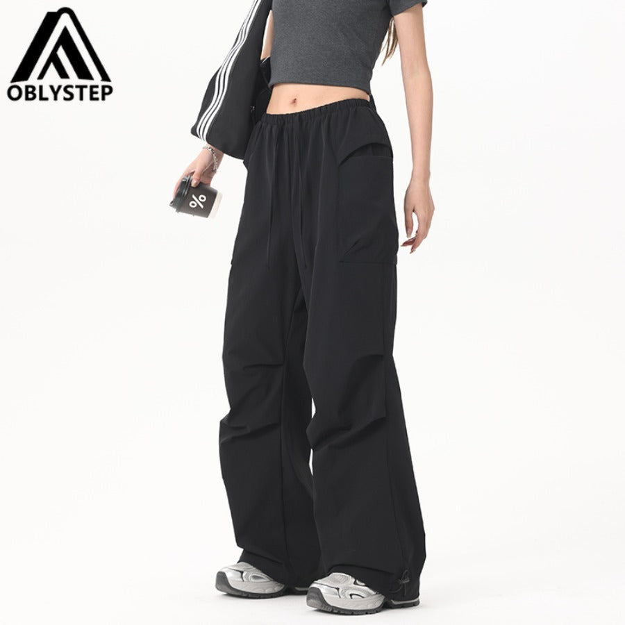 Women‘s Loose 90% Nylon Casual Pants