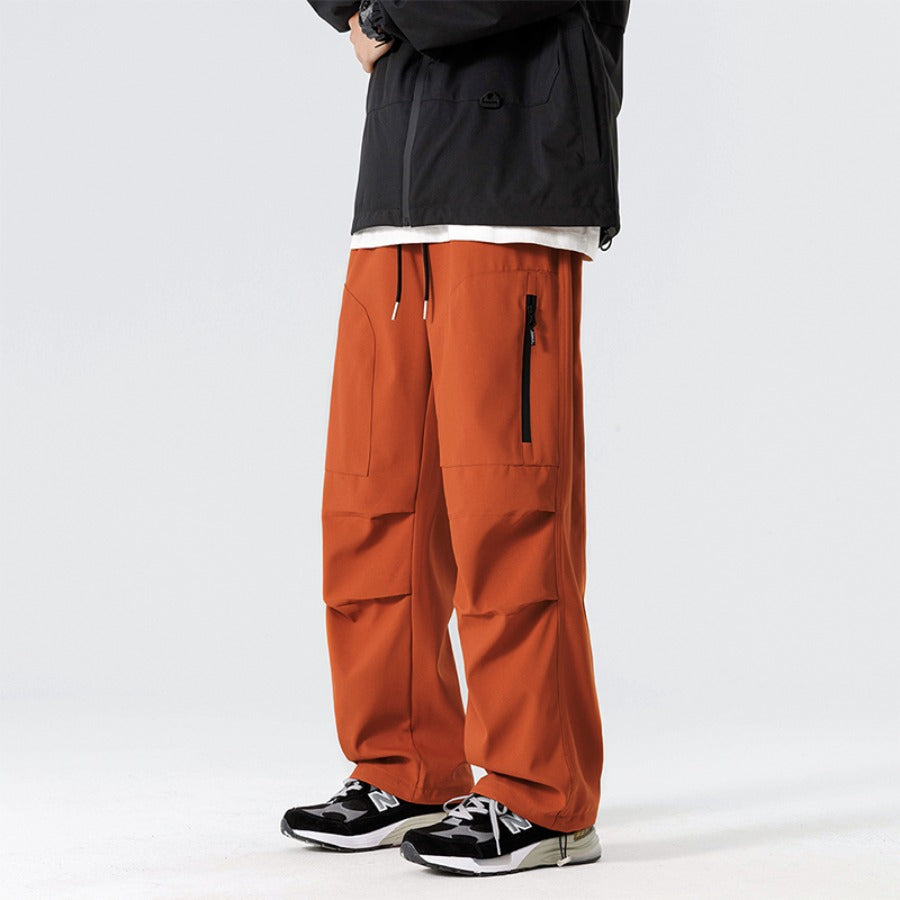 Unisex Waterproof Ruffle Cargo Pants