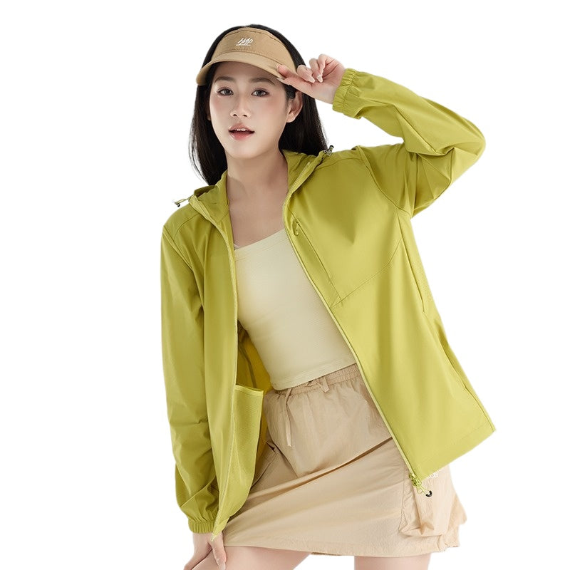 Unisex Ice Silk Cooling Sun Hoodie | UPF50+ Breathable Stretch | Outdoor Fishing Hiking Skin Coat