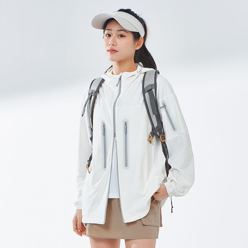 Unisex Ice Silk Sun Jacket | UV Protection & Waterproof