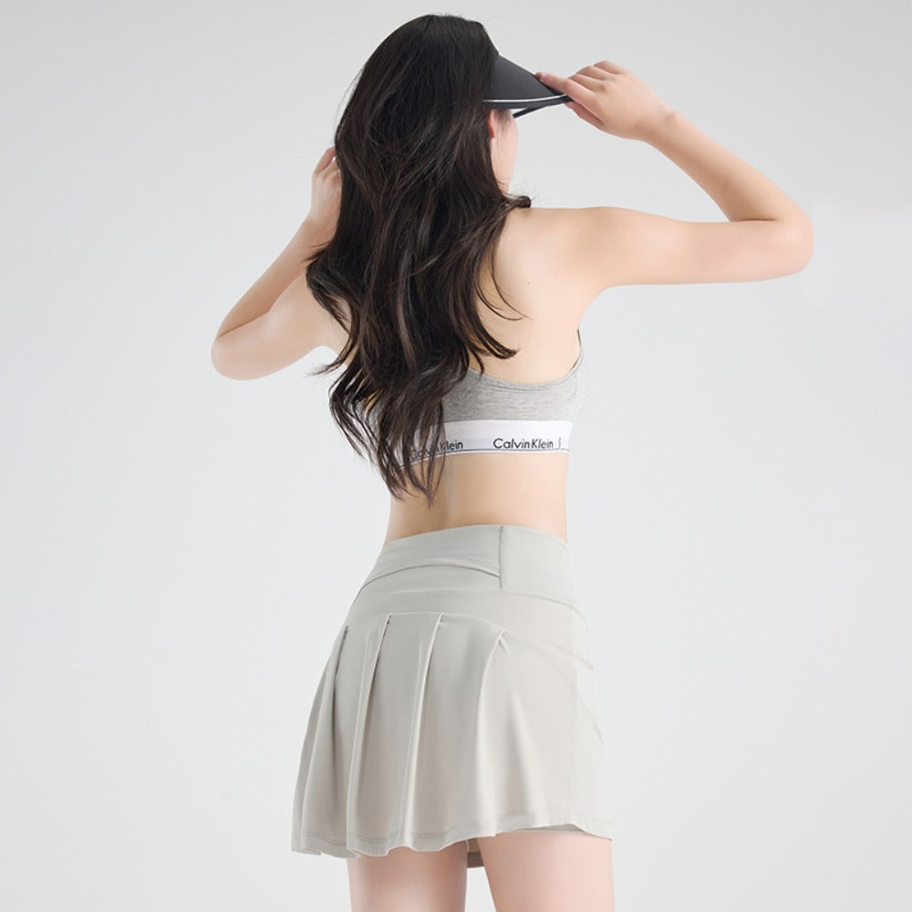 Women's Ice-Feel Faux 2-in-1 Skort