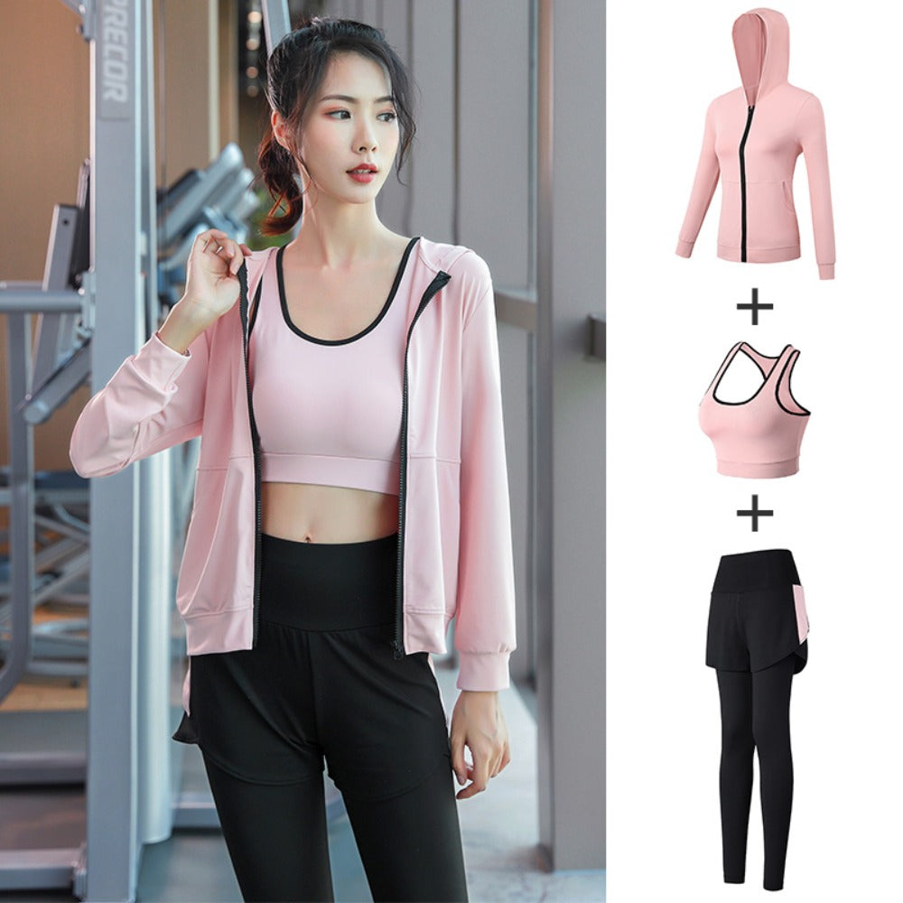 Women's 3-Piece Yoga Set