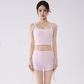 Women's Padded Backless Yoga Set