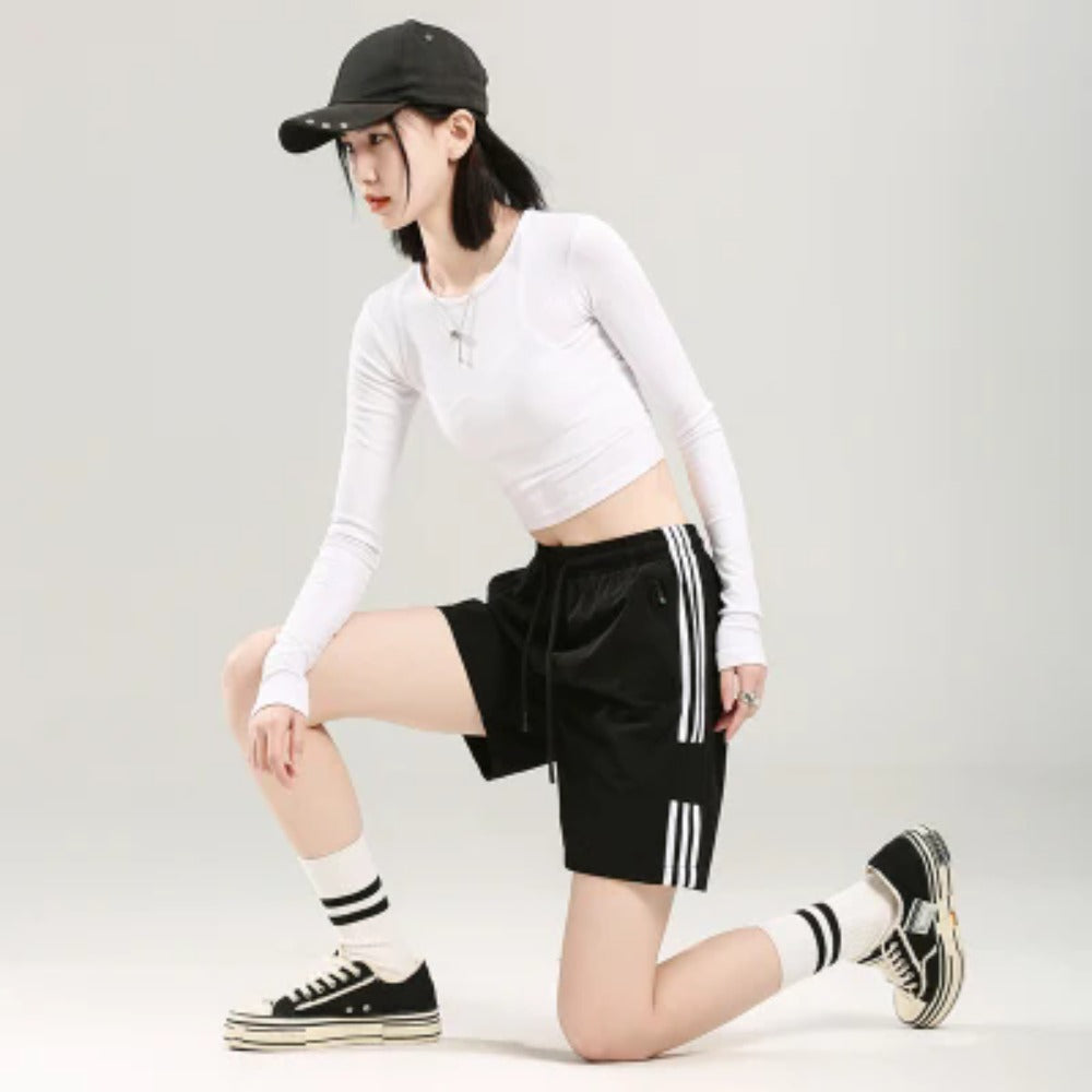 Unisex Ice-Silk Stretch Pants