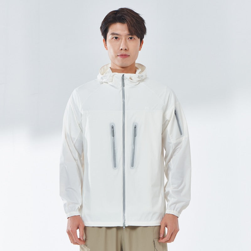 Unisex Ice Silk Sun Jacket | UV Protection & Waterproof