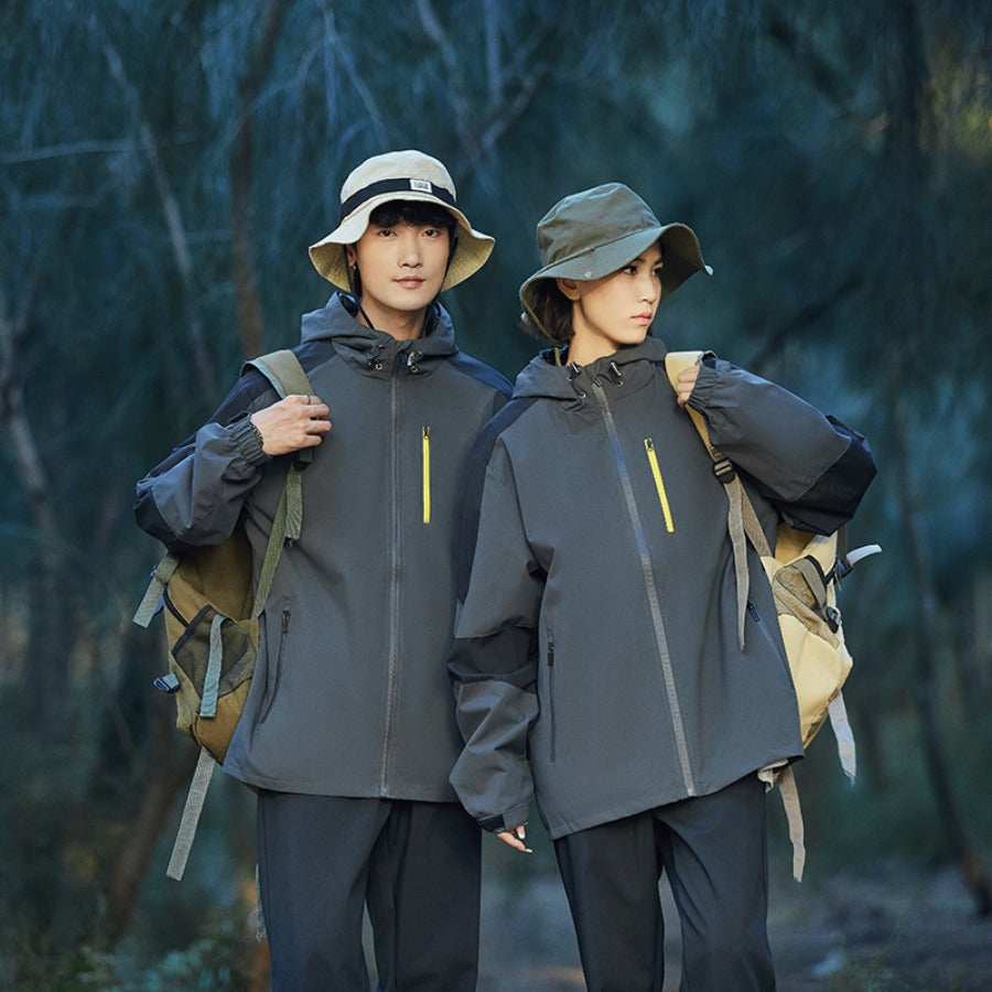 Family Matching 3-in-1 Jacket | Fleece Liner, Windproof & Waterproof | Men Women Hiking Skiing Winter Coat