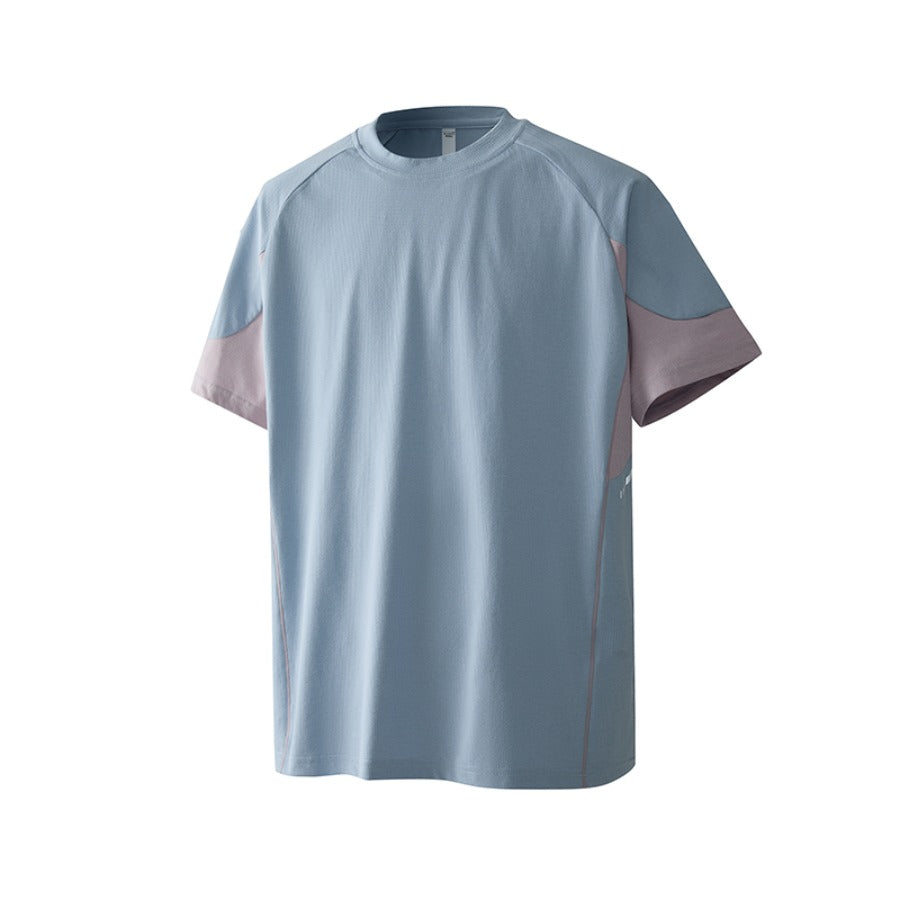 Unisex Mountain Splicing Quick-Dry Tee