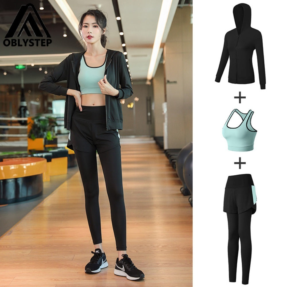 Women's 3-Piece Yoga Set