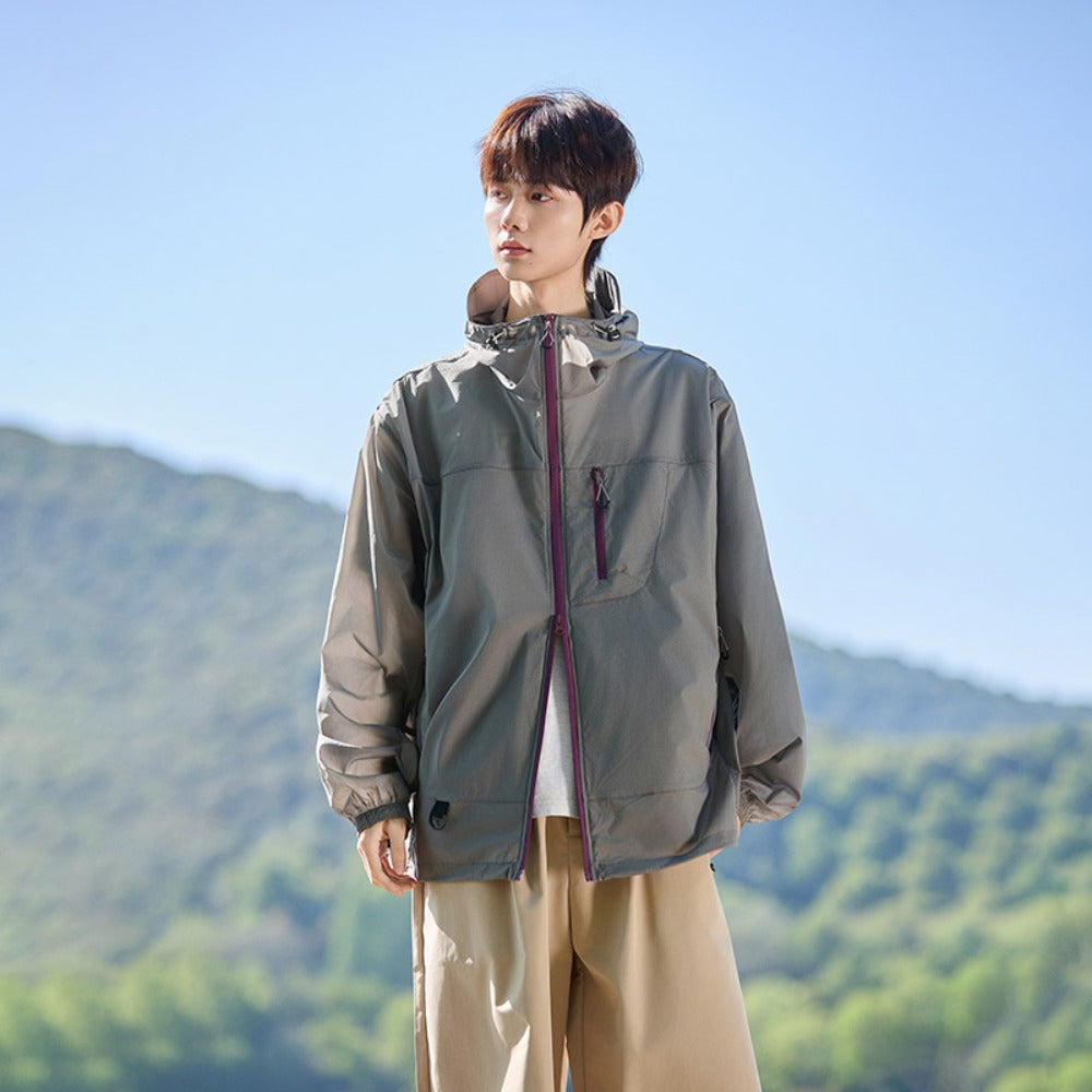 Unisex UPF50+ Hooded Skin Jacket