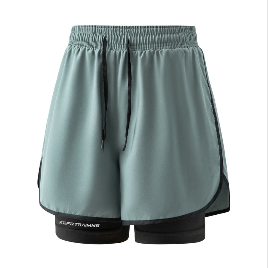 Unisex Anti-Exposure 2-in-1 Shorts