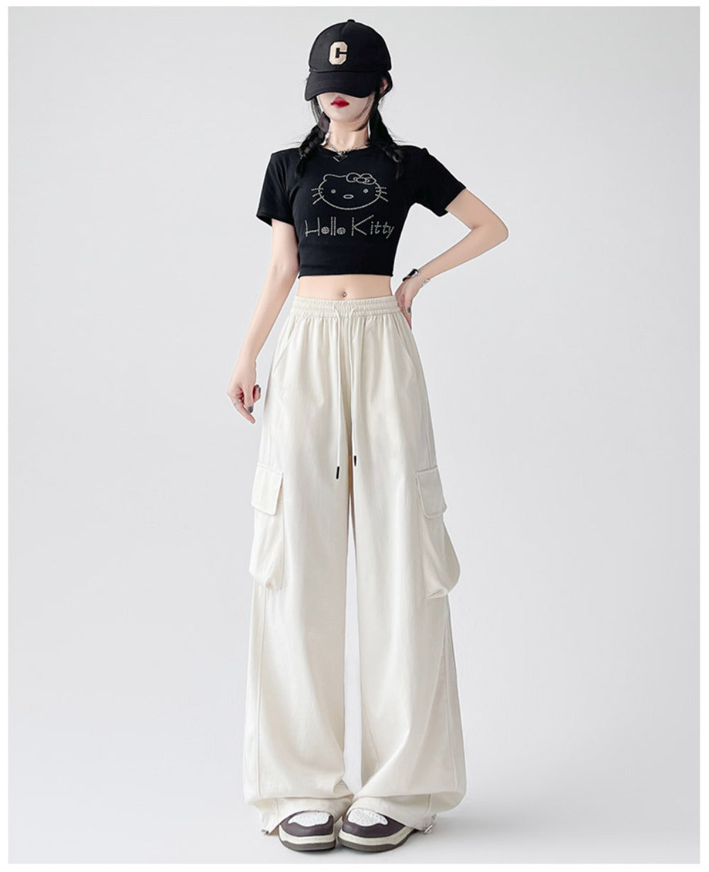 Women's Ice-Silk Cargo Pants