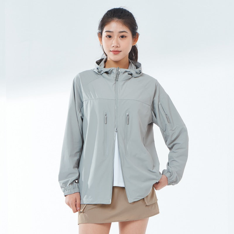 Unisex Ice Silk Sun Jacket | UV Protection & Waterproof