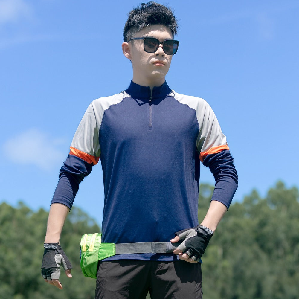 Men's Stretch Quick-Dry L/S Tee