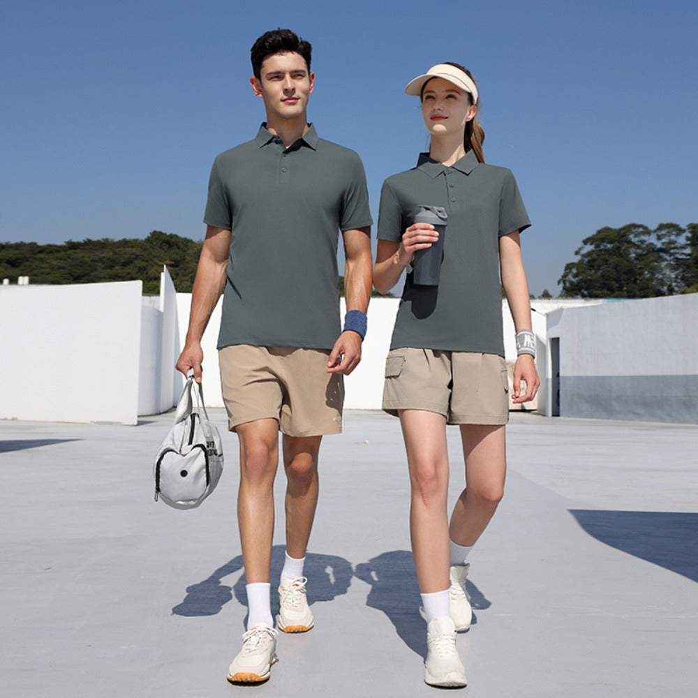 Unisex Ice-Feel Anti-Bacterial Polo