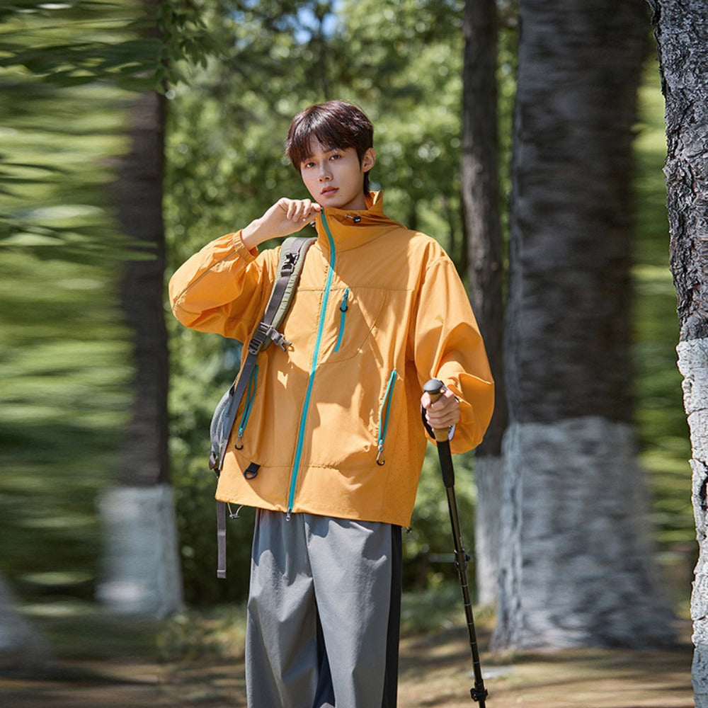 Unisex UPF50+ Hooded Skin Jacket