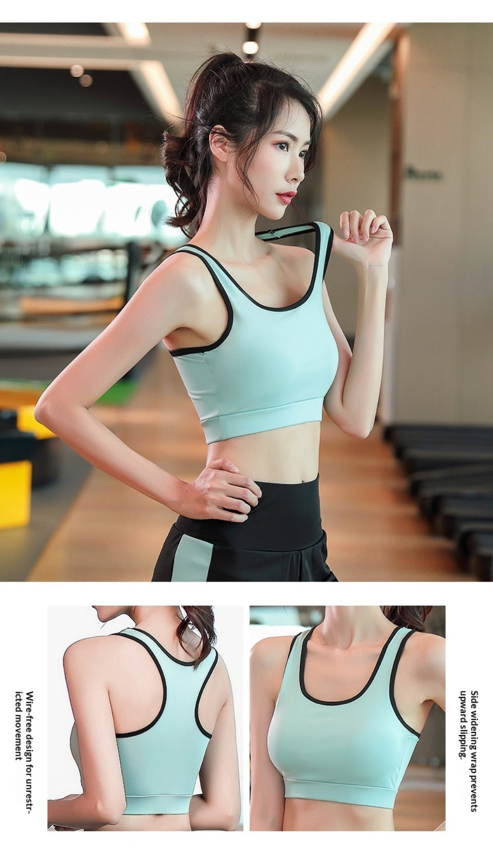Women's 3-Piece Yoga Set