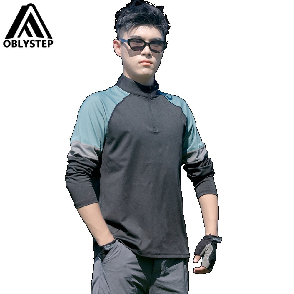 Men's Stretch Quick-Dry L/S Tee