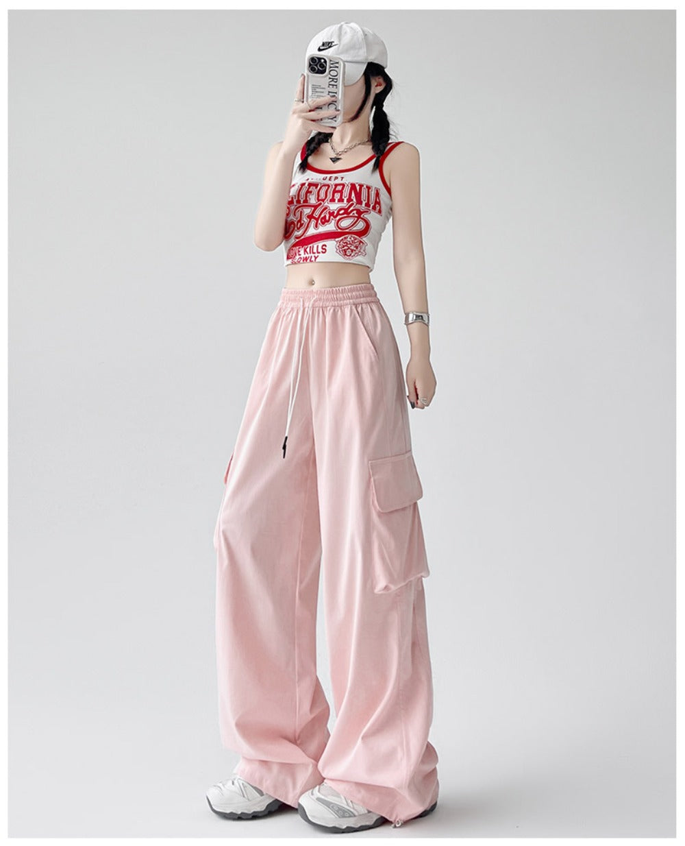 Women's Ice-Silk Cargo Pants