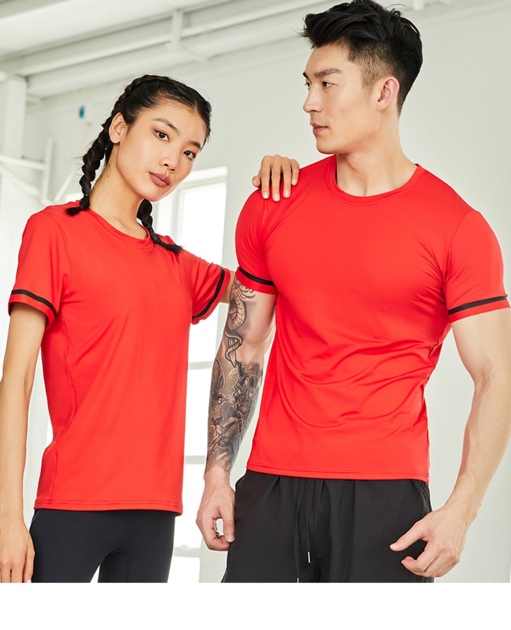 Unisex Quick-Dry Short Sleeve Tee