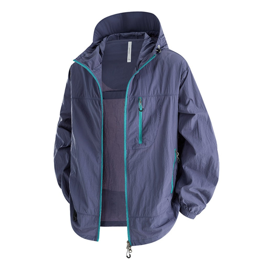 Unisex UPF50+ Hooded Skin Jacket